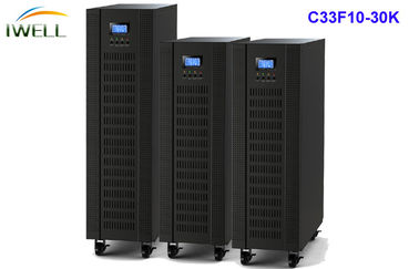la phase en ligne d'UPS 3 de conversion double de 10Kva 20Kva 30Kva lève des systèmes pour le serveur informatique