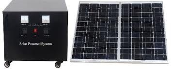 maison 800W portative outre des systèmes d'alimentation solaire de grille avec la batterie au plomb 12V/400AH