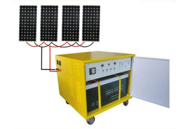 C.A. 1200W outre des systèmes d'alimentation solaire de grille, 5W*4pcs a mené la lampe dans l'ensemble