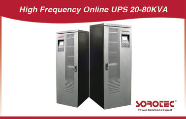 8 unités IGBT 30KVA / affichage graphique UPS 110V de 24KW énergie du panneau enregistrement d'opération
