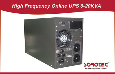 LCD RS232 SNMP simple Phase 60 Hz haute fréquence en ligne UPS 6 - 10kva pour ordinateur, Telecom