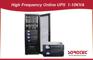 Rack Mount 1-10 KVA Pure UPS en ligne de haute fréquence avec réglage de la tension 220 230 240 V