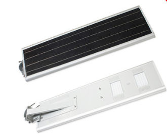 la taille 12W de 6m chauffent les réverbères solaires intégrés extérieurs blancs de Bridgelux IP66 LED