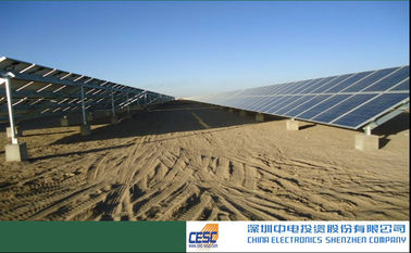 Générateur hybride élevé de système d'alimentation solaire du stockage 30KW de rendement pour l'usine utilisant