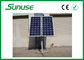 Maison/systèmes de piste solaires d'axe simple automatique réverbère avec les panneaux solaires
