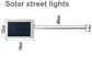 Réverbères solaires de la puce LED d'Epistar avec la batterie rechargeable de 3.7V Li-PO