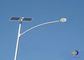 100 réverbères solaires du watt LED avec le degré de l'angle de faisceau 0 - 90/Polonais blanc