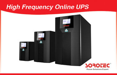 UPS en ligne à haute fréquence 1KVA - 20KVA avec la conception élégante d'affichage à cristaux liquides