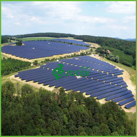 50MW sur les centrales photovoltaïques de large échelle de grille avec la parenthèse en aluminium