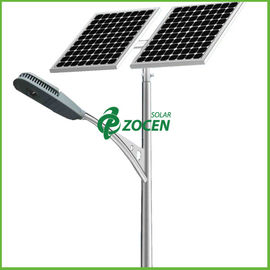 réverbères de panneau solaire de 112W 14400LM 6500K pour la route principale 12M Polonais
