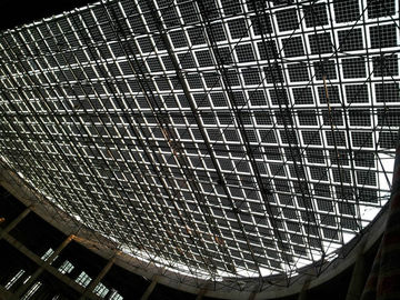La coutume noire a formé 1000VDC le grand double panneau solaire en verre 1000*1700mm