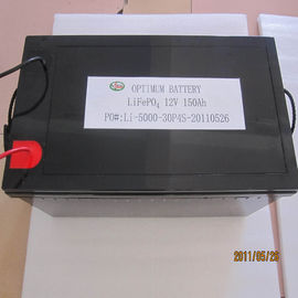 réverbère solaire à énergie solaire d'UPS de batterie d'accumulateurs de 12V 150AH LiFePo4