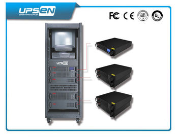Monophasé 1KVA/type en ligne de support d'UPS de conversion double de 2KVA 3KVA pour des serveurs/centre de traitement des données