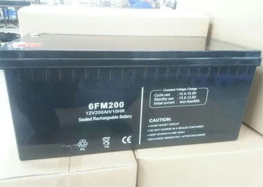 la valve de 6FM200 VRLA a réglé des batteries d'accumulateurs d'énergie solaire de la batterie au plomb 12v 200ah