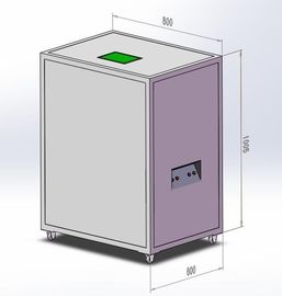 Banque solaire diplôméee par CE de batterie au lithium 30KWh, intégrée avec BMS