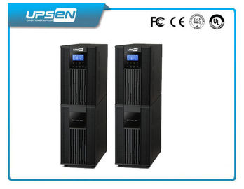 La véritable double conversion en ligne UPS avec l'onde sinusoïdale pure et l'affichage à cristaux liquides montrent 1Kva - 20Kva