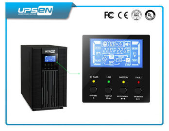 La véritable double conversion en ligne UPS avec l'onde sinusoïdale pure et l'affichage à cristaux liquides montrent 1Kva - 20Kva