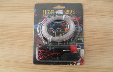 fil électro-luminescent d'EL de 4mm/de 5mm LED avec l'inverseur de C.C 12V pour la porte et le mur