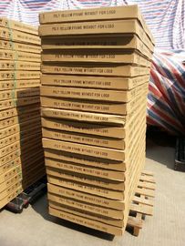 Portable panneaux solaires de silicium polycristallin de 150 watts avec le cadre jaune