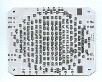 Le double a dégrossi la carte PCB d'aluminium pour l'éclairage de LED, carte PCB en aluminium de noyau