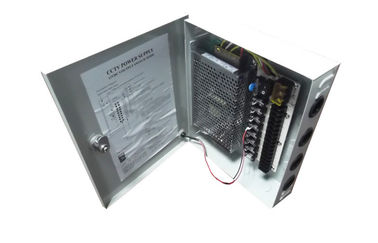 la Manche de la boîte 9 d'alimentation d'énergie de télévision en circuit fermé de 12V 5Amps, alimentation d'énergie d'appareil-photo de télévision en circuit fermé