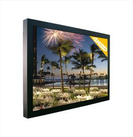 Moniteur ultra de haute résolution d'affichage à cristaux liquides de la télévision en circuit fermé 4K affichage industriel de 65 pouces