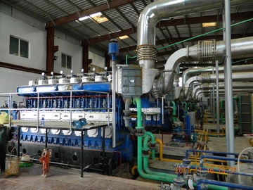 centrale mise le feu par HFO du genset 4*2500kw