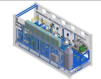 Centrale de Genset, centrale containerisée 20MW 400V/11KV/23KV