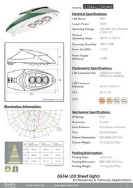 Réverbère de C.C LED d'IP66 24V 110v 200v 230v, diodes électroluminescentes