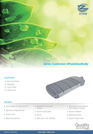 Montages IP65, 120v 130v 240v d'éclairage routier de la puissance élevée LED de l'aluminium 100W